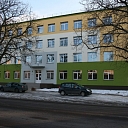 Отреставрированный фасад здания