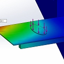 Steel structure design and load calculation