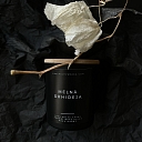 Soy wax candle, hand work