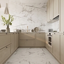 SPC Flizes paneli Gridai Calacatta_Snow_packshot_60x60_SPC-Flooring 2