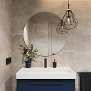SPC Tile Panel For Wall Concrete_Beige2