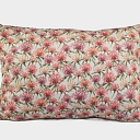 Pillowcase 50x70 knitwear, Latvian clover, pinkish brown