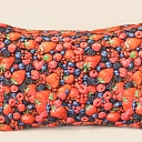 Pillowcase 50x70 knitwear, strawberries, various fruits