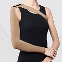 compression sleeve with shoulder attachment