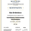 Teipošanas pamatkursa programmas sertifikāts