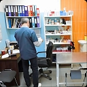 Veterinārārsts kabinetā