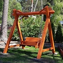 Деревянные качели
