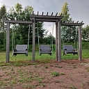 Wooden swings
