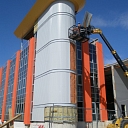 Finishing works, facade insulation