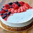 Three berry cake