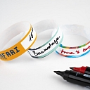 Tyvek bracelets