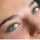 Eyebrow dyeing, lamination