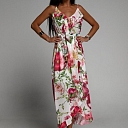 Summer dress with flowers