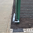 Swing gate automation installation