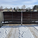 Swing gates for a private house