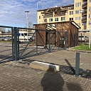 Swing gates for multi-family houses