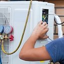 Heat pump installation