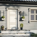 Ventilated facade decoration Wood Design Kerafront 10