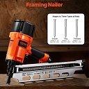 VEVOR 21 pneumatic framing nailer