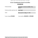 Certificate in the specialty of professional competence - ACCOUNTANT