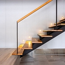 Production of metal stairs with individual design