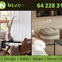 Living room curtains.