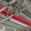 FabricAir Воздуховоды красного цвета