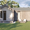 wooden frame houses