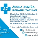 Free parking for patients – Zvanu Street 7, with permission from "Ā.Z.rehabilitācija".