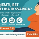 Rehabilitācijas cents ir pieejams līdz pat 20:00 darba dienās!