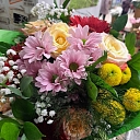 Multicolored flower bouquet