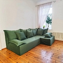 Pull-out corner sofas
