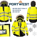 Winter workwear for extreme weather conditions