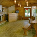 Fireplace hall