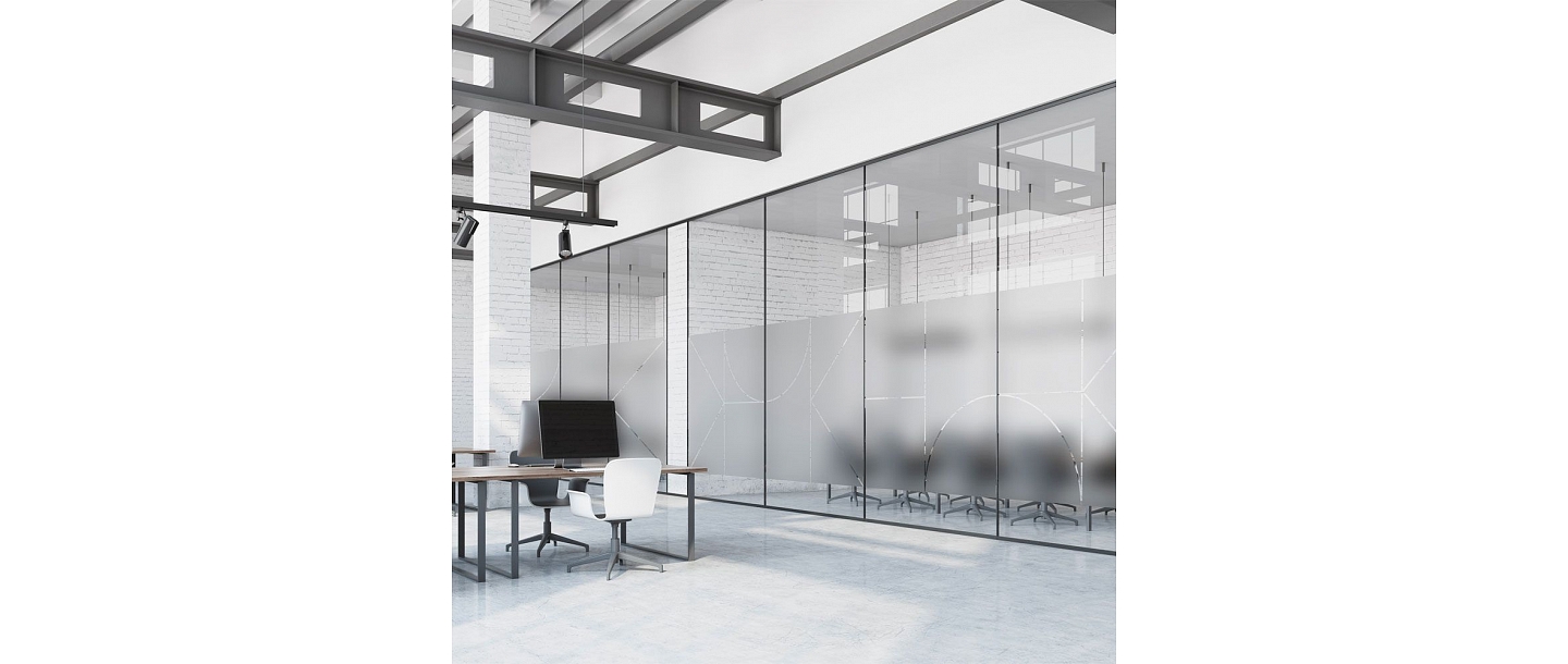 Adhesive films for glass decoration