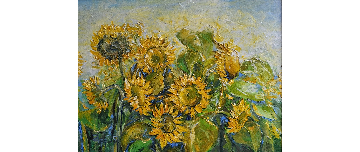 Flower paintings