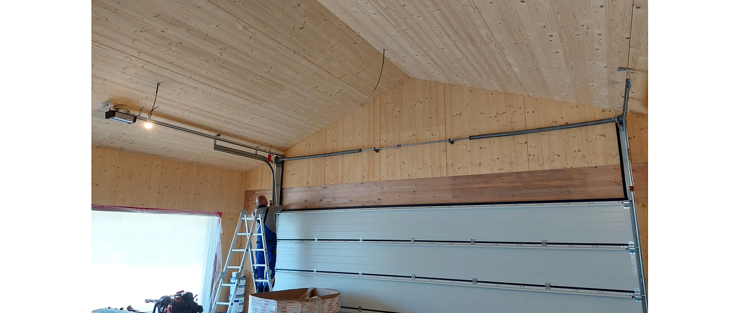 Garog Hormann installation of garage doors for private houses