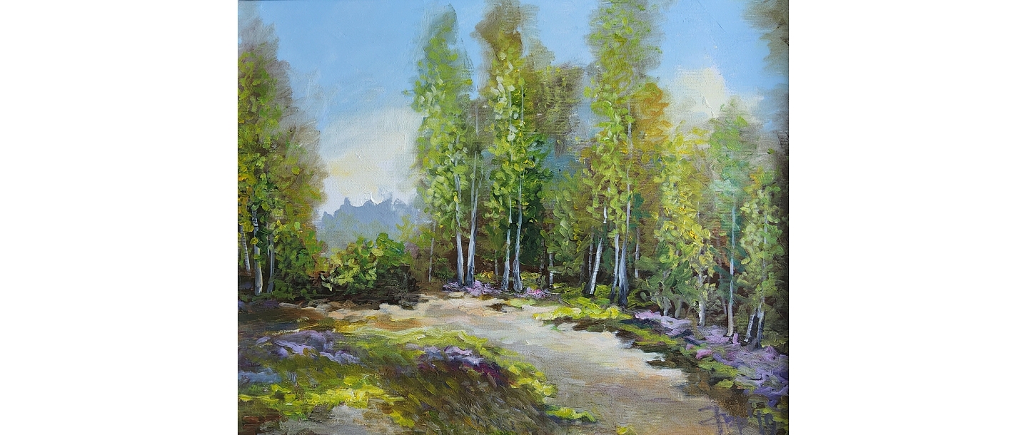 Paintings of nature scenes