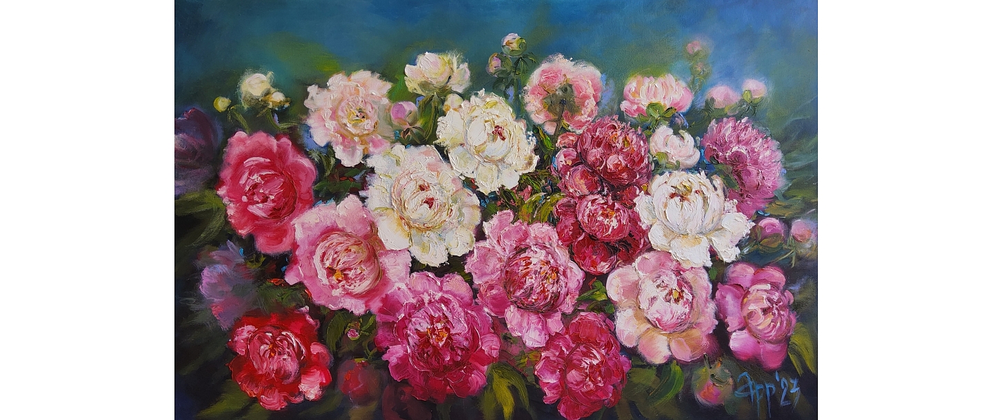 Flower paintings