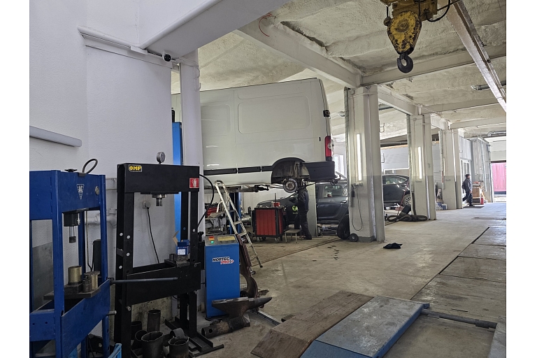 Kravas auto riepu balansēšana Daugavpilī