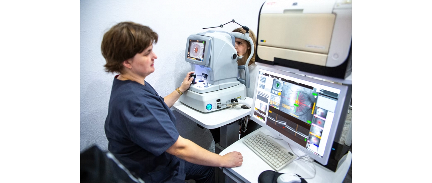 Children's eye specialist