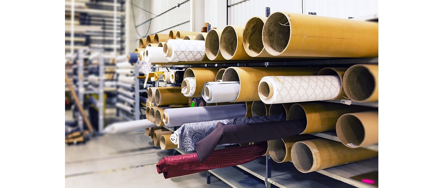 wholesale of fabrics intended for production of work clothes