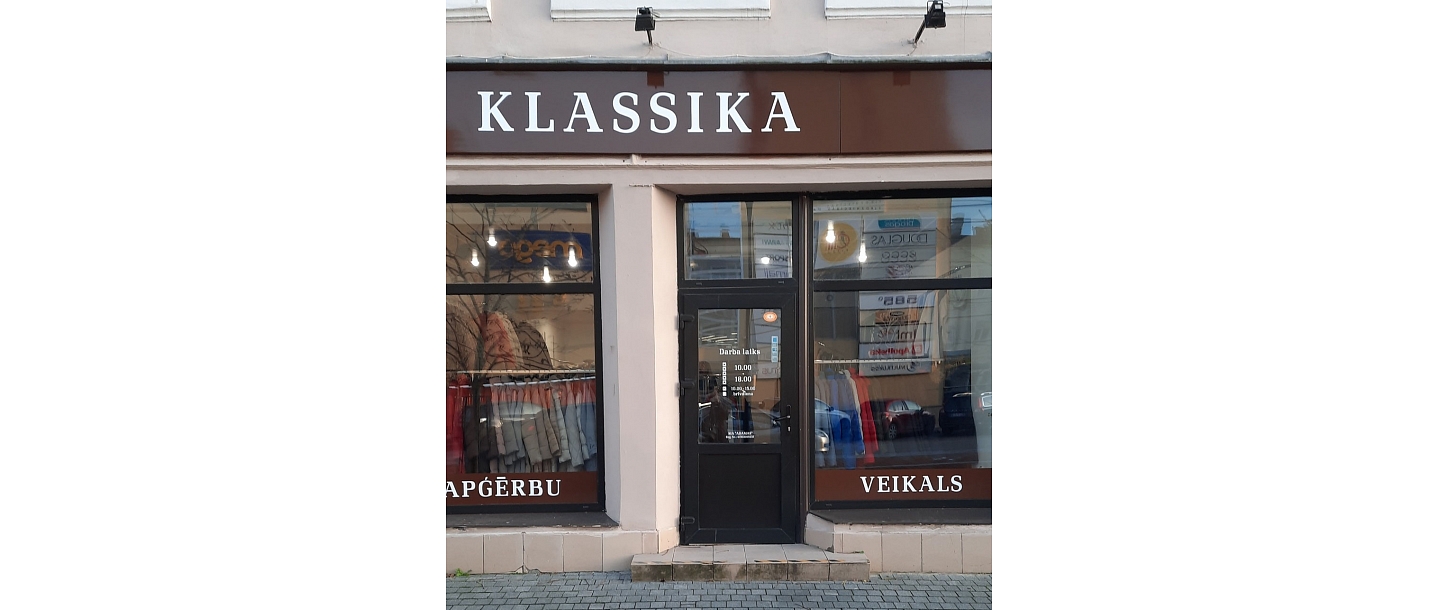 apģērbu veikals Daugavpilī