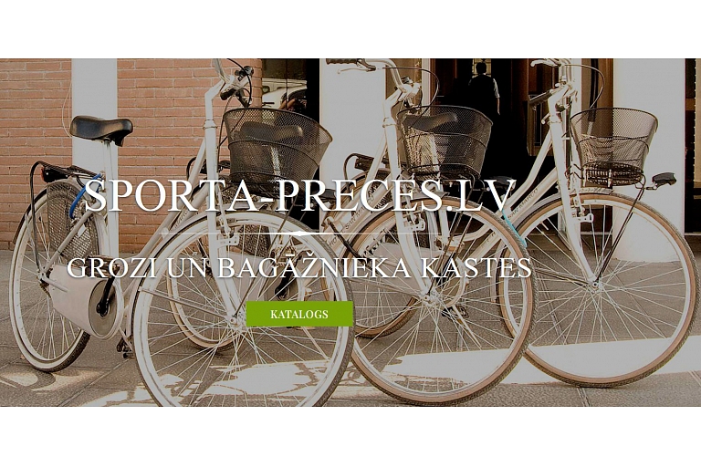 velosipēdu grozi un bagāžnieka kastes