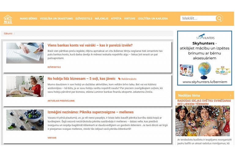 visaigimenei.lv aktuālie piedāvājumi