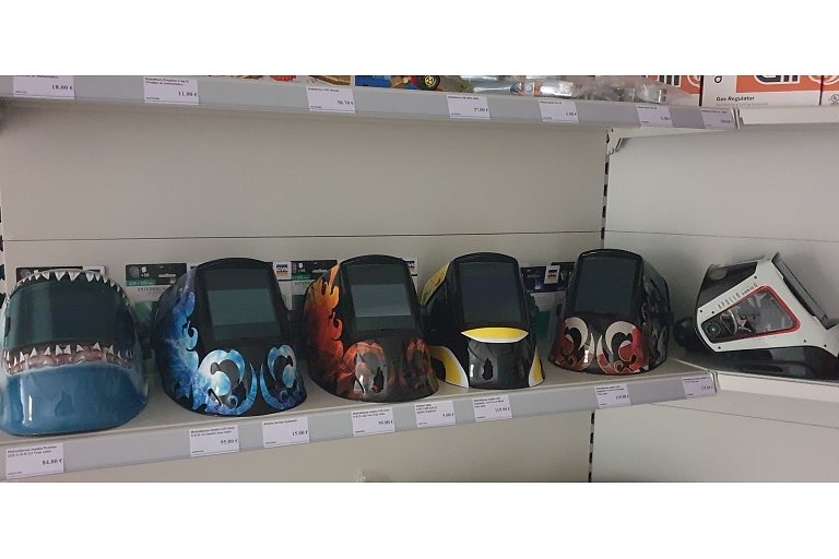 Metināšanas maskas