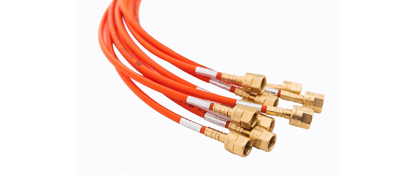 Capillary hoses, elastic