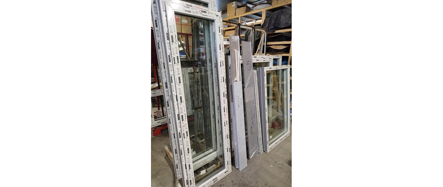 PVC window production