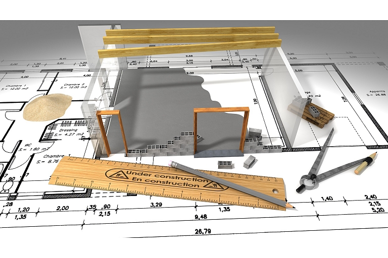 architectural part of construction projects