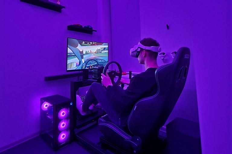 Car simulator for events